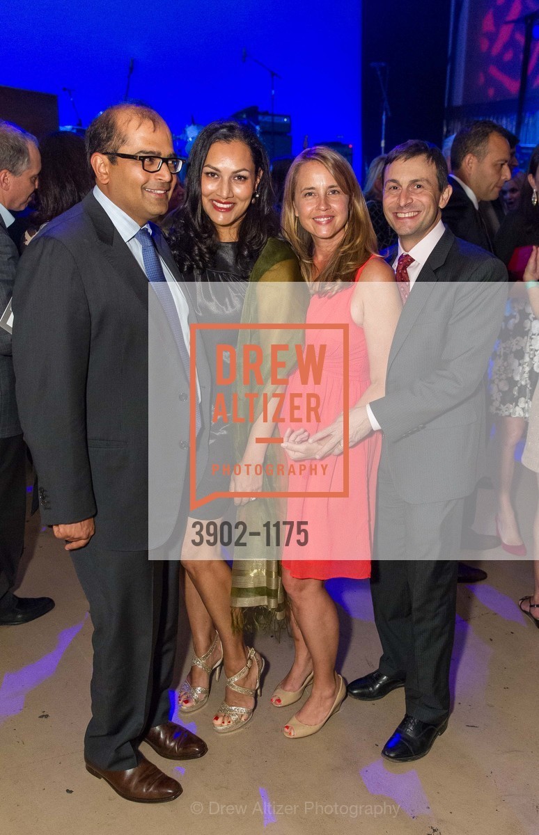 Varun Marya, Rashmi Marya, Kim Beck, Doug Beck, 2016 Tipping Point Benefit, Bill Graham Civic Auditorium, Photo #3902-1175 Varun Marya, Rashmi Marya, Kim Beck, Doug Beck, Photo #3902-1175