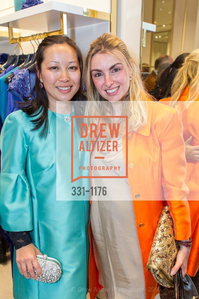 Celine Wei, Sara Pirami, Luisa Spagnoli Grand Opening, Luisa Spagnoli. 180 El Camino Road, Suite 1115, Palo Alto, CA 94304, May 5th, 2016, Photo #331-1176 Celine Wei, Sara Pirami, Photo #331-1176
