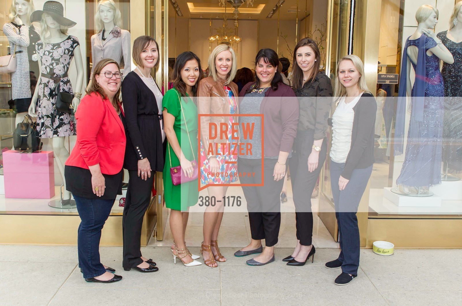 Kim Burnham, Jane Calev, Cynthia Lor, Katie Warner, Catherine D'Costa, Allison Hart, Luisa Spagnoli Grand Opening, Luisa Spagnoli. 180 El Camino Road, Suite 1115, Palo Alto, CA 94304, May 5th, 2016, Photo #380-1176 Kim Burnham, Jane Calev, Cynthia Lor, Katie Warner, Catherine D'Costa, Allison Hart, Photo #380-1176