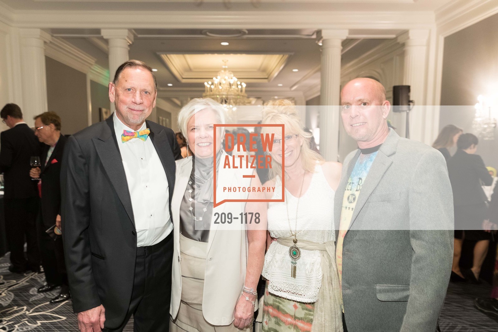 Lance Plott, Diane Kemple, Lisa Earman, Steven Earman, Black Tie & Tie Die Gala, Ritz-Carlton, May 6th, 2016, Photo #209-1178 Lance Plott, Diane Kemple, Lisa Earman, Steven Earman, Photo #209-1178