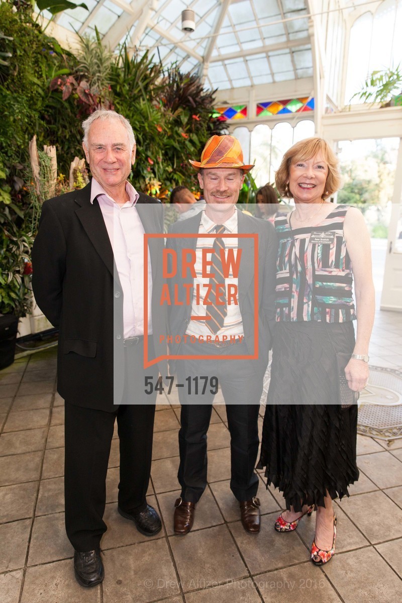 Michael Dewees, Jason Dewees, Jane Scurich, Conservatory of Flowers' Gala Under Glass, Conservatory of Flowers. 100 John F. Kennedy Drive, May 5th, 2016, Photo #547-1179 Michael Dewees, Jason Dewees, Jane Scurich, Photo #547-1179