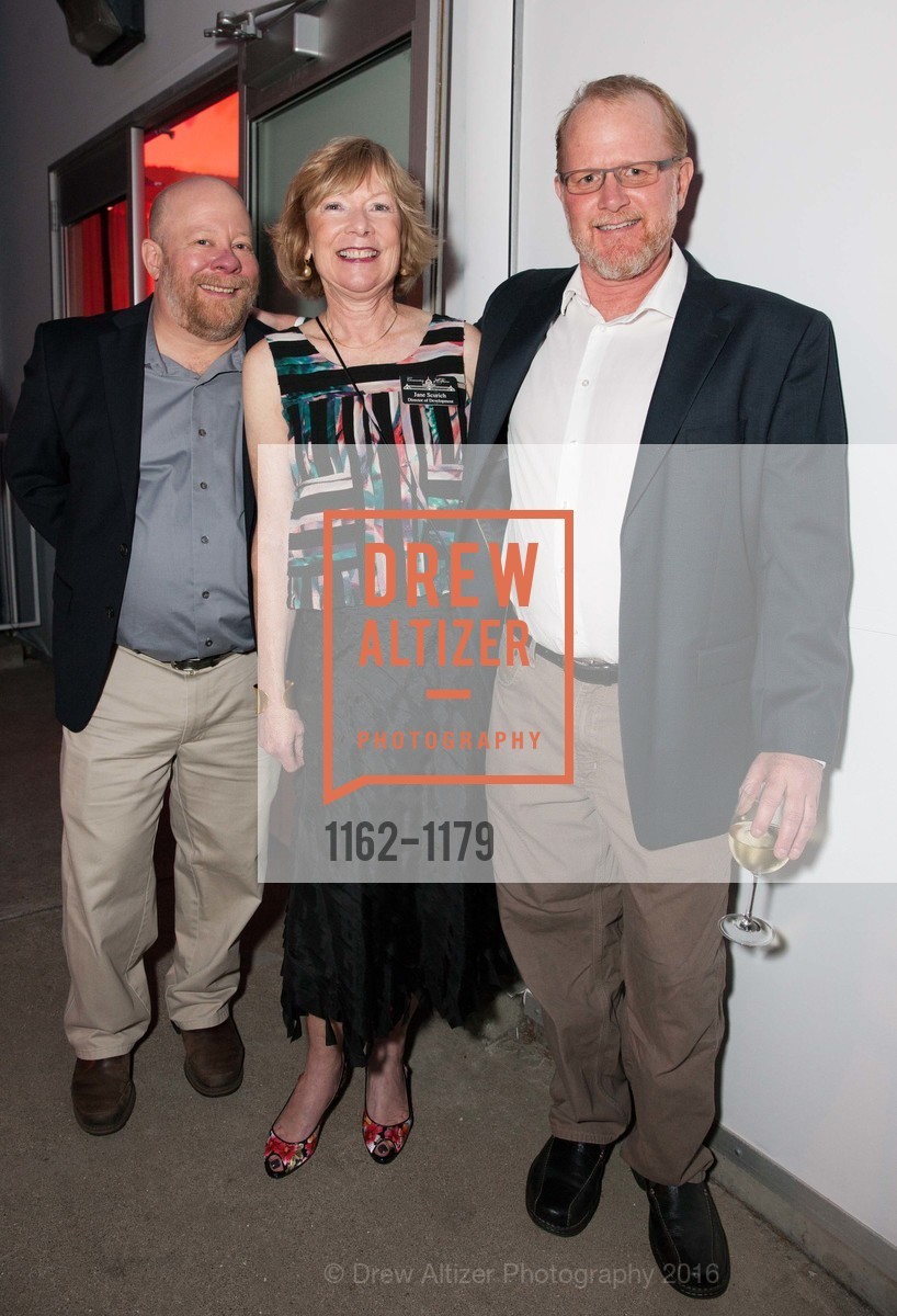 Bud Gundy, Jane Scurich, Chris Bribach, Conservatory of Flowers' Gala Under Glass, Conservatory of Flowers. 100 John F. Kennedy Drive, May 5th, 2016, Photo #1162-1179 Bud Gundy, Jane Scurich, Chris Bribach, Photo #1162-1179