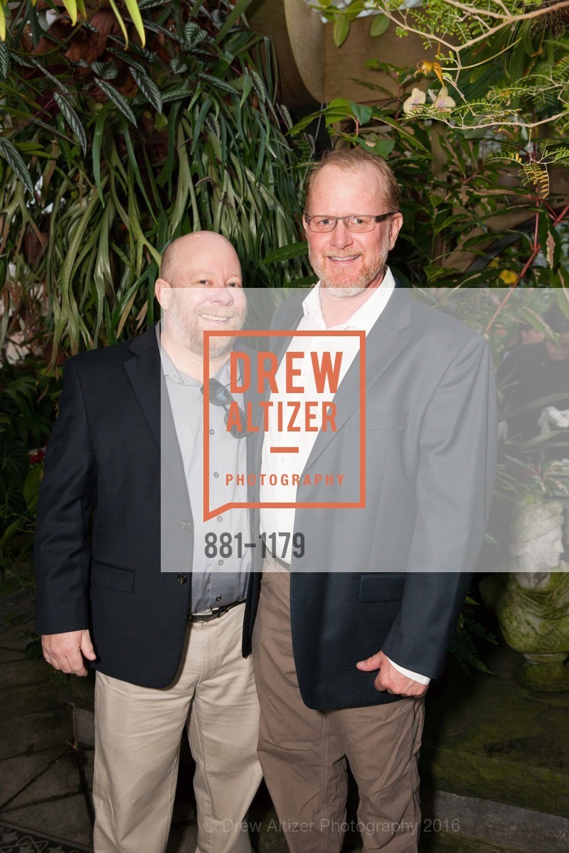 Bud Gundy, Chris Bribach, Conservatory of Flowers' Gala Under Glass, Conservatory of Flowers. 100 John F. Kennedy Drive, May 5th, 2016, Photo #881-1179 Bud Gundy, Chris Bribach, Photo #881-1179
