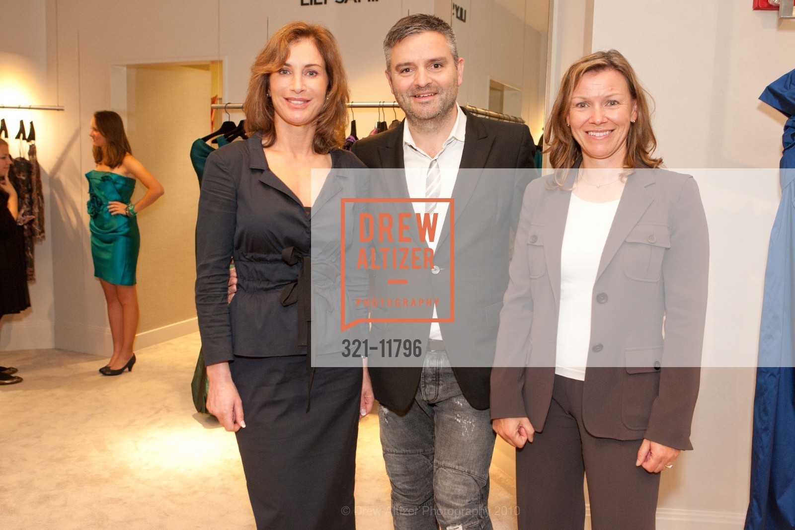 Liliana Nordbakk, Adrian Runhof, Lucy Merkle, Saks Fifth Avenue Hosts A Personal Appearance by TALBOT RUNHOF, US, November 19th, 2010, Photo #321-11796 Liliana Nordbakk, Adrian Runhof, Lucy Merkle, Photo #321-11796