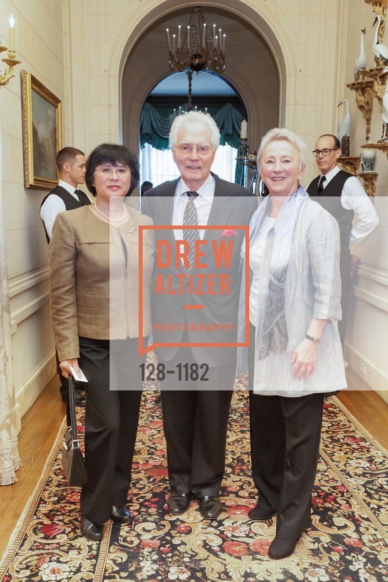 Satomi Miles, Roger Miles, Ruth Felt, Getty hosts SF Performances honoring Ruth Felt, Private Residence, May 5th, 2016, Photo #128-1182 Satomi Miles, Roger Miles, Ruth Felt, Photo #128-1182
