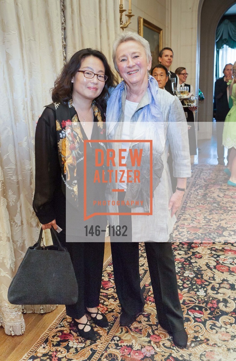 Yoonsun Choi, Ruth Felt, Getty hosts SF Performances honoring Ruth Felt, Private Residence, May 5th, 2016, Photo #146-1182 Yoonsun Choi, Ruth Felt, Photo #146-1182