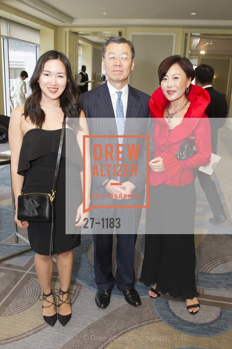 Jenny Kim, Kyun Park, Kyung Yoon, KACF-SF Inaugural Gala, Four Seasons. 757 Market St, San Francisco, CA 94103, May 7th, 2016, Photo #27-1183 Jenny Kim, Kyun Park, Kyung Yoon, Photo #27-1183