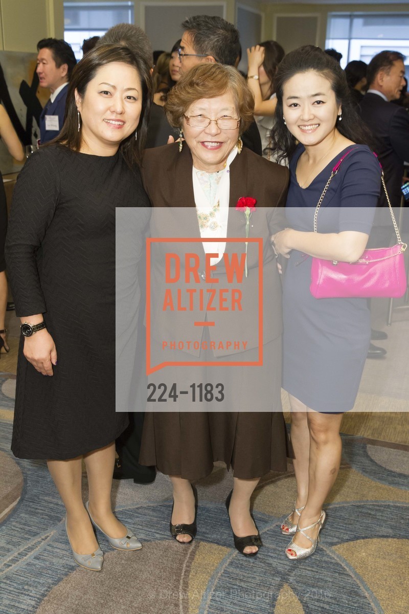 Angie Kim, Joanna Kim-Selby, Mikang Kim, KACF-SF Inaugural Gala, Four Seasons. 757 Market St, San Francisco, CA 94103, May 7th, 2016, Photo #224-1183 Angie Kim, Joanna Kim-Selby, Mikang Kim, Photo #224-1183