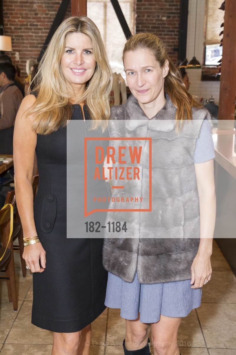 Suzanne Levitt, Nina Stanford, MATCHESFASHION Lunch With Designer Emilia Wickstead, Cotogna. 490 PACIFIC AVENUE, May 9th, 2016, Photo #182-1184 Suzanne Levitt, Nina Stanford, Photo #182-1184
