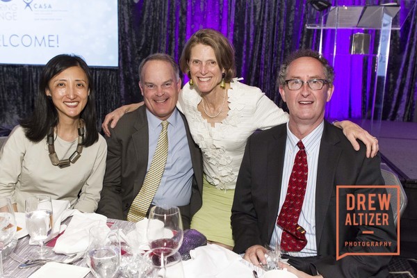 Clara Shin with Tom Parker, Avril Wilson and John Wilson