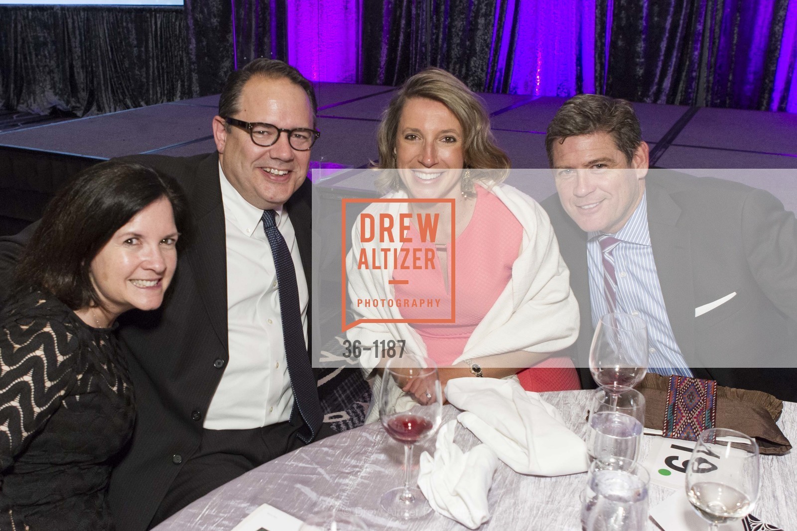 Pam Moon, Jeff Moon, Jody Morris, Bob Morris, SFCASA 25th Anniversary Fostering Change Gala, The Ritz-Carlton. 600 Stockton St, May 13th, 2016, Photo #36-1187 Pam Moon, Jeff Moon, Jody Morris, Bob Morris, Photo #36-1187