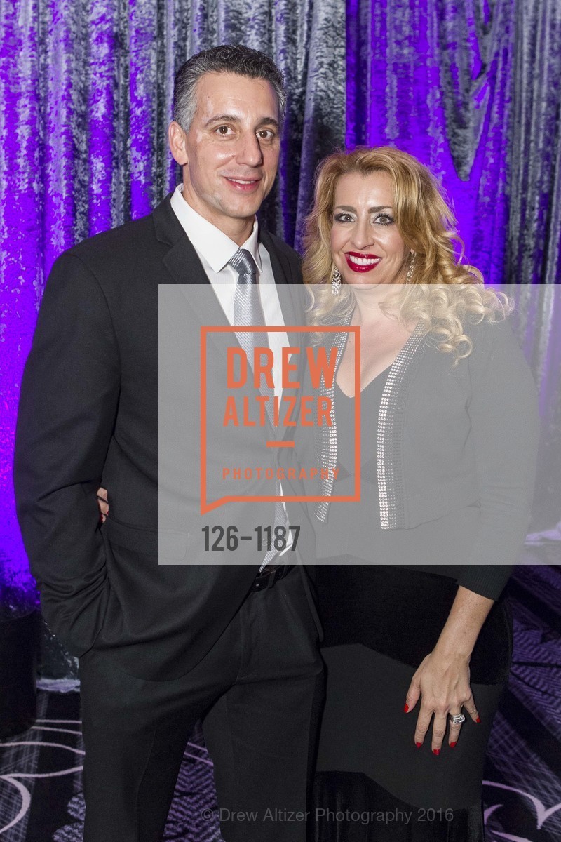 Peter Papakostas, Natalia Papakostas, SFCASA 25th Anniversary Fostering Change Gala, The Ritz-Carlton. 600 Stockton St, May 13th, 2016, Photo #126-1187 Peter Papakostas, Natalia Papakostas, Photo #126-1187
