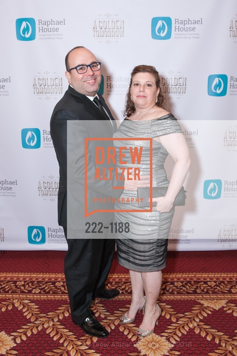 Danny Lledo, Elizabeth Banker, "A Golden Tomorrow" Raphael House's 19th Annual Gala, Palace Hotel. 2 New Montgomery, May 14th, 2016, Photo #222-1188 Danny Lledo, Elizabeth Banker, Photo #222-1188