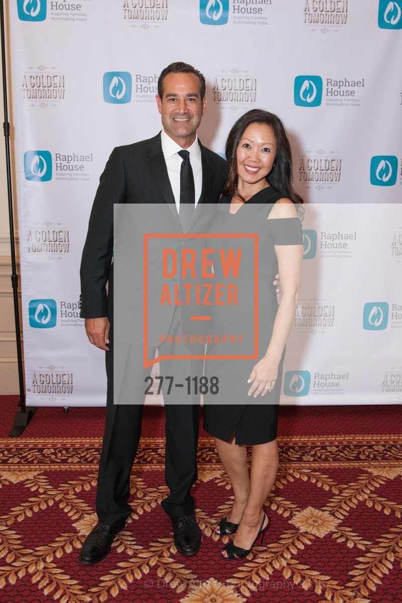 Vince Ferrante, Theresa Ferrante, "A Golden Tomorrow" Raphael House's 19th Annual Gala, Palace Hotel. 2 New Montgomery, May 14th, 2016, Photo #277-1188 Vince Ferrante, Theresa Ferrante, Photo #277-1188