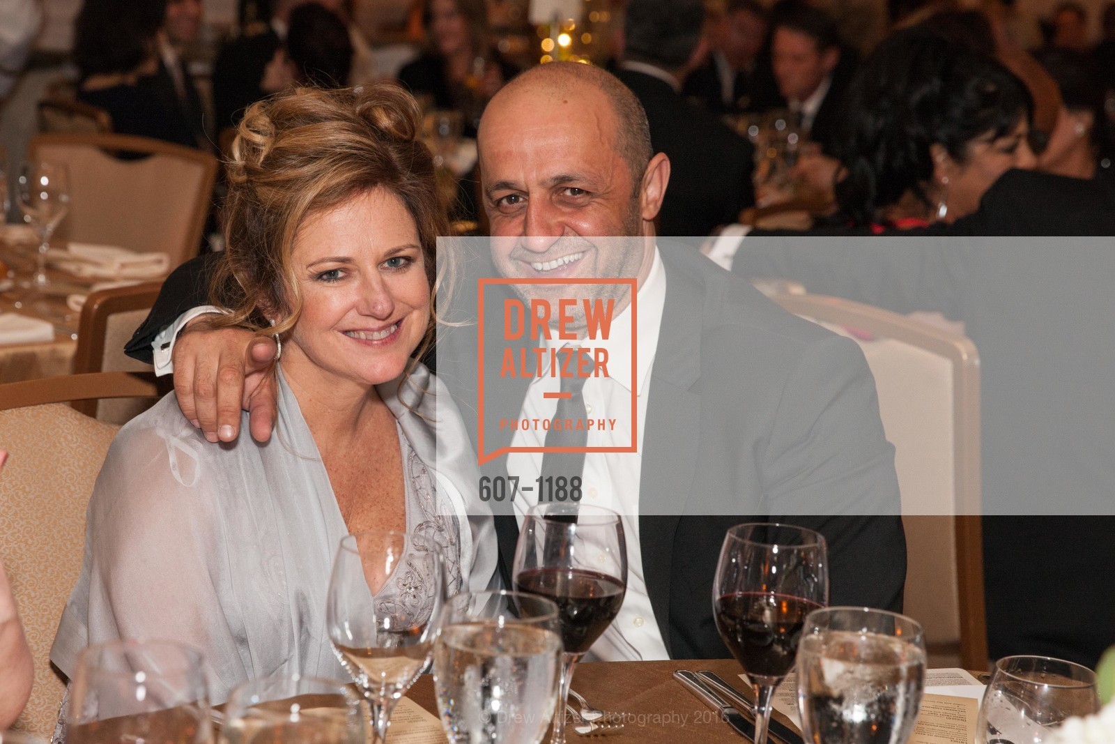 Wendy Riggs, George Lambropoulos, "A Golden Tomorrow" Raphael House's 19th Annual Gala, Palace Hotel. 2 New Montgomery, May 14th, 2016, Photo #607-1188 Wendy Riggs, George Lambropoulos, Photo #607-1188