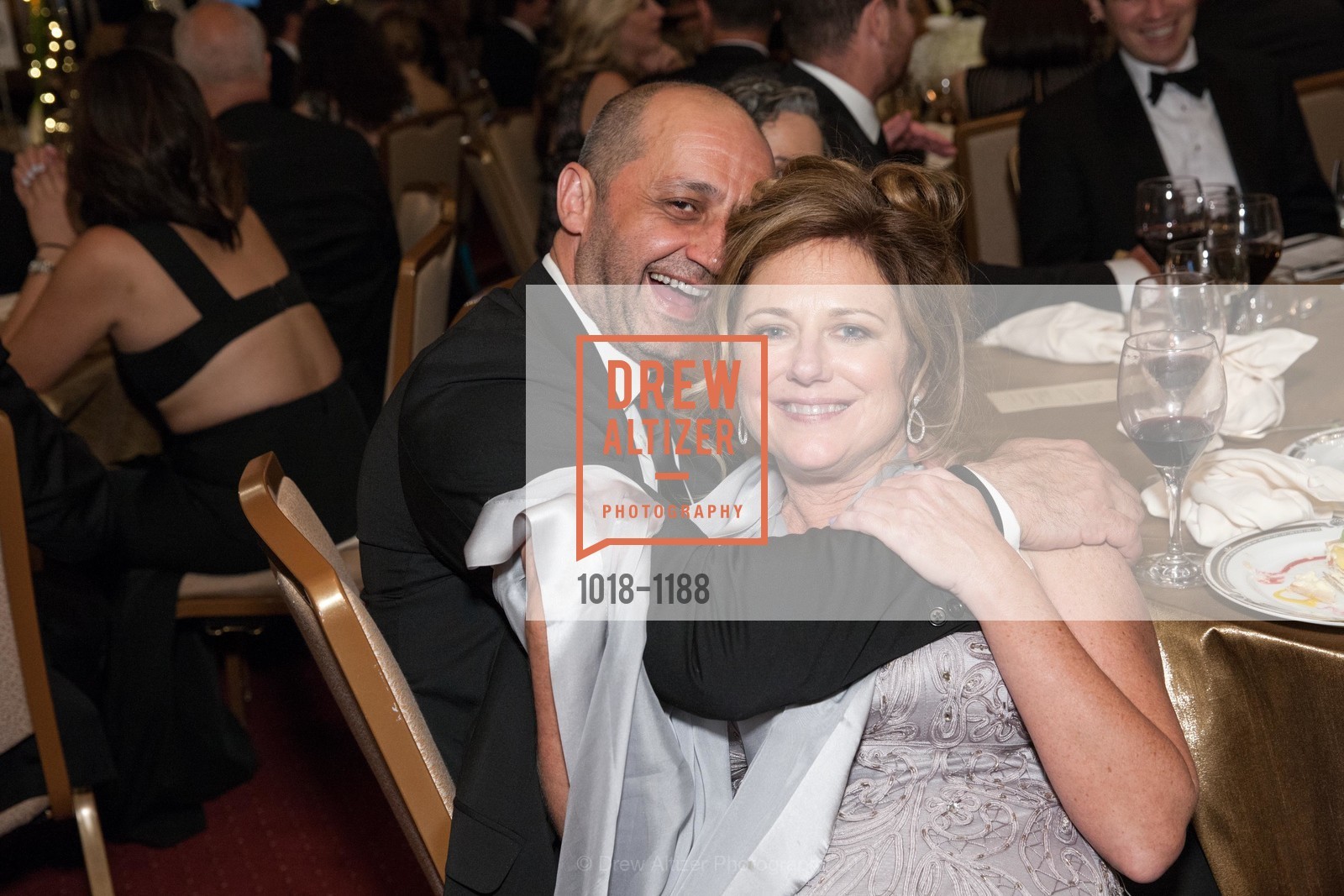 George Lambropoulos, Wendy Riggs, "A Golden Tomorrow" Raphael House's 19th Annual Gala, Palace Hotel. 2 New Montgomery, May 14th, 2016, Photo #1018-1188 George Lambropoulos, Wendy Riggs, Photo #1018-1188
