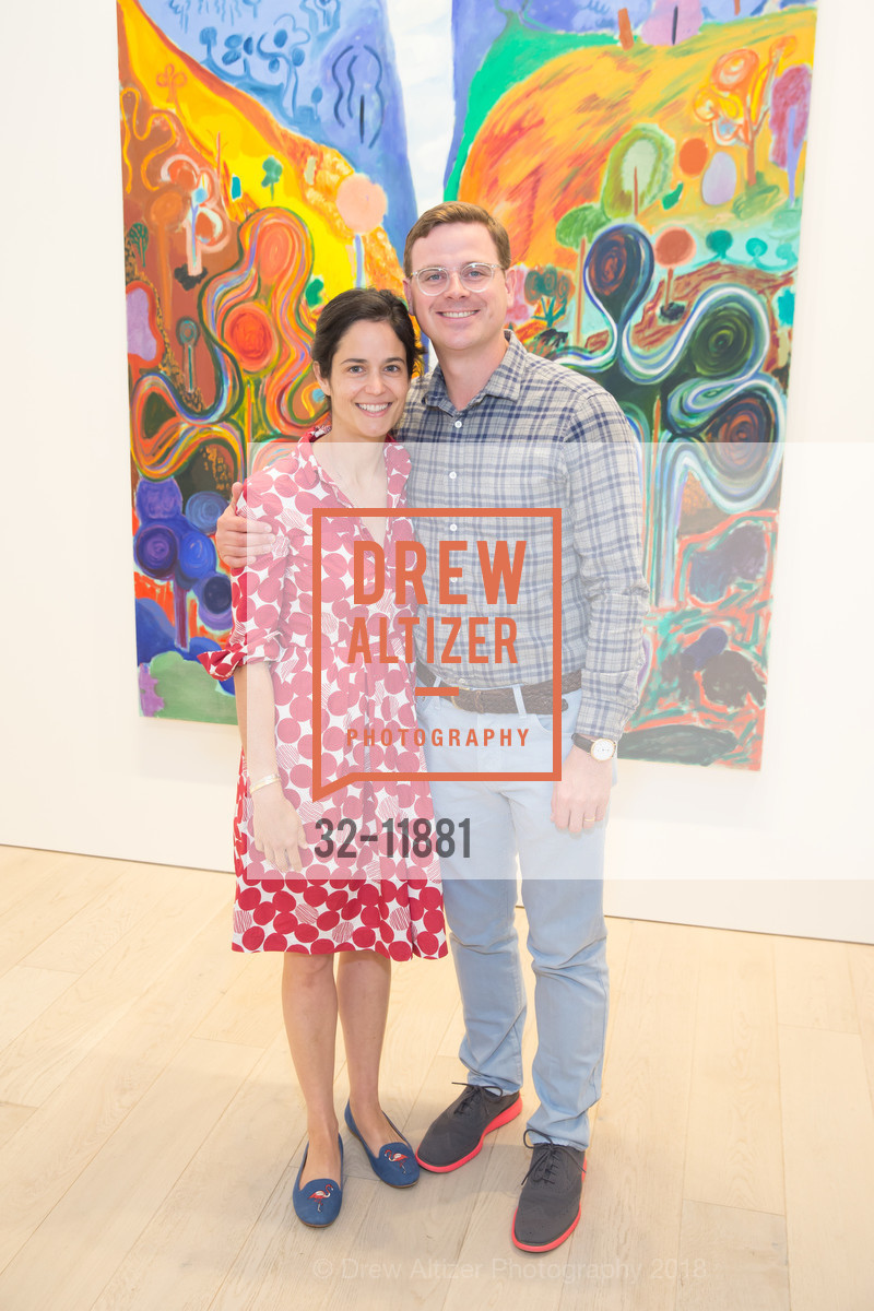 Florie Hutchinson, Ben Hutchinson, Berggruen Gallery Luncheon in Honor of Shara Hughes, Berggruen Gallery. 10 Hawthorne Street, May 10th, 2018, Photo #32-11881 Florie Hutchinson, Ben Hutchinson, Photo #32-11881