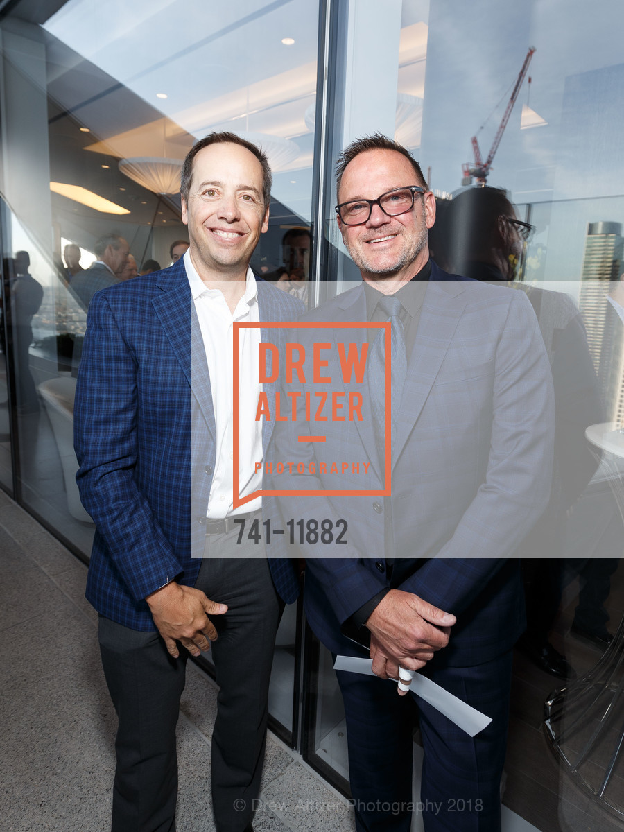 Steve Reinhart, Craig Barnes, 181 Fremont Grand Opening, 181 Fremont. 181 Fremont, May 10th, 2018, Photo #741-11882 Steve Reinhart, Craig Barnes, Photo #741-11882