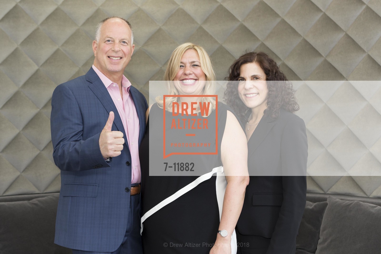 Matt Lituchy, Kelly DeWees, Janette D'Elia, 181 Fremont Grand Opening, 181 Fremont. 181 Fremont, May 10th, 2018, Photo #7-11882 Matt Lituchy, Kelly DeWees, Janette D'Elia, Photo #7-11882