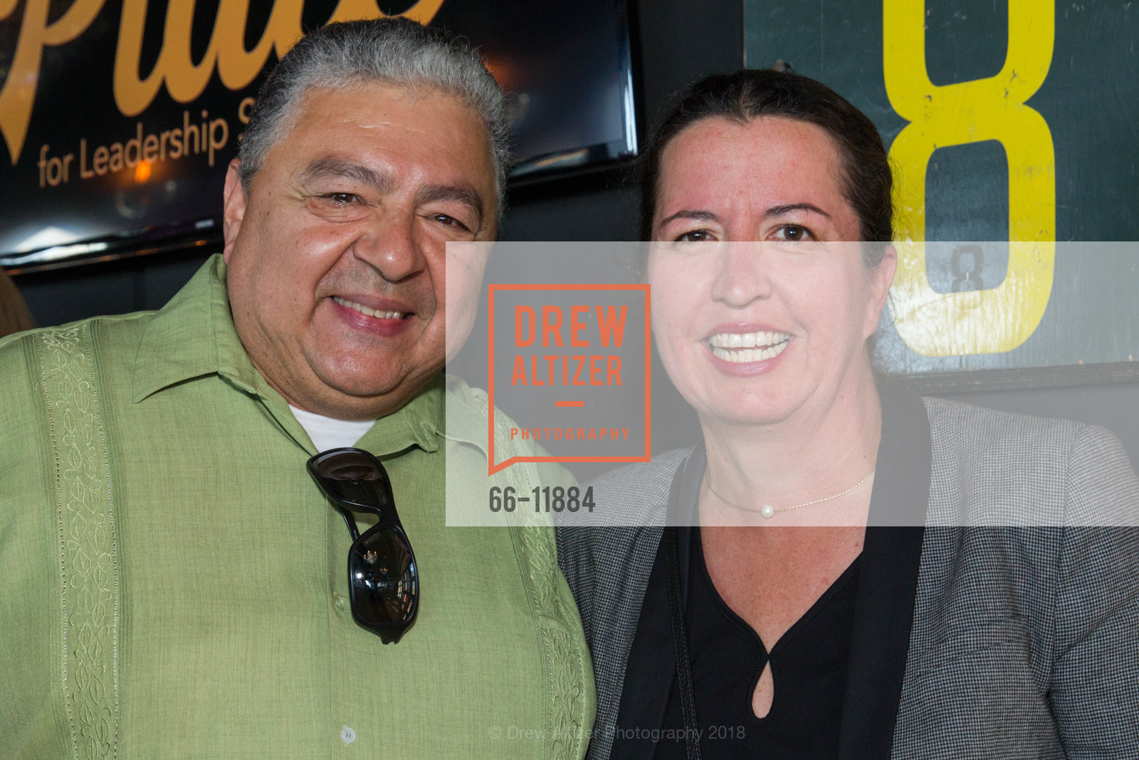 Eddie Ramirez, Megan McTiernan, Step Up To The Plate for Leadership San Francisco, AT&T Park, May 10th, 2018, Photo #66-11884 Eddie Ramirez, Megan McTiernan, Photo #66-11884