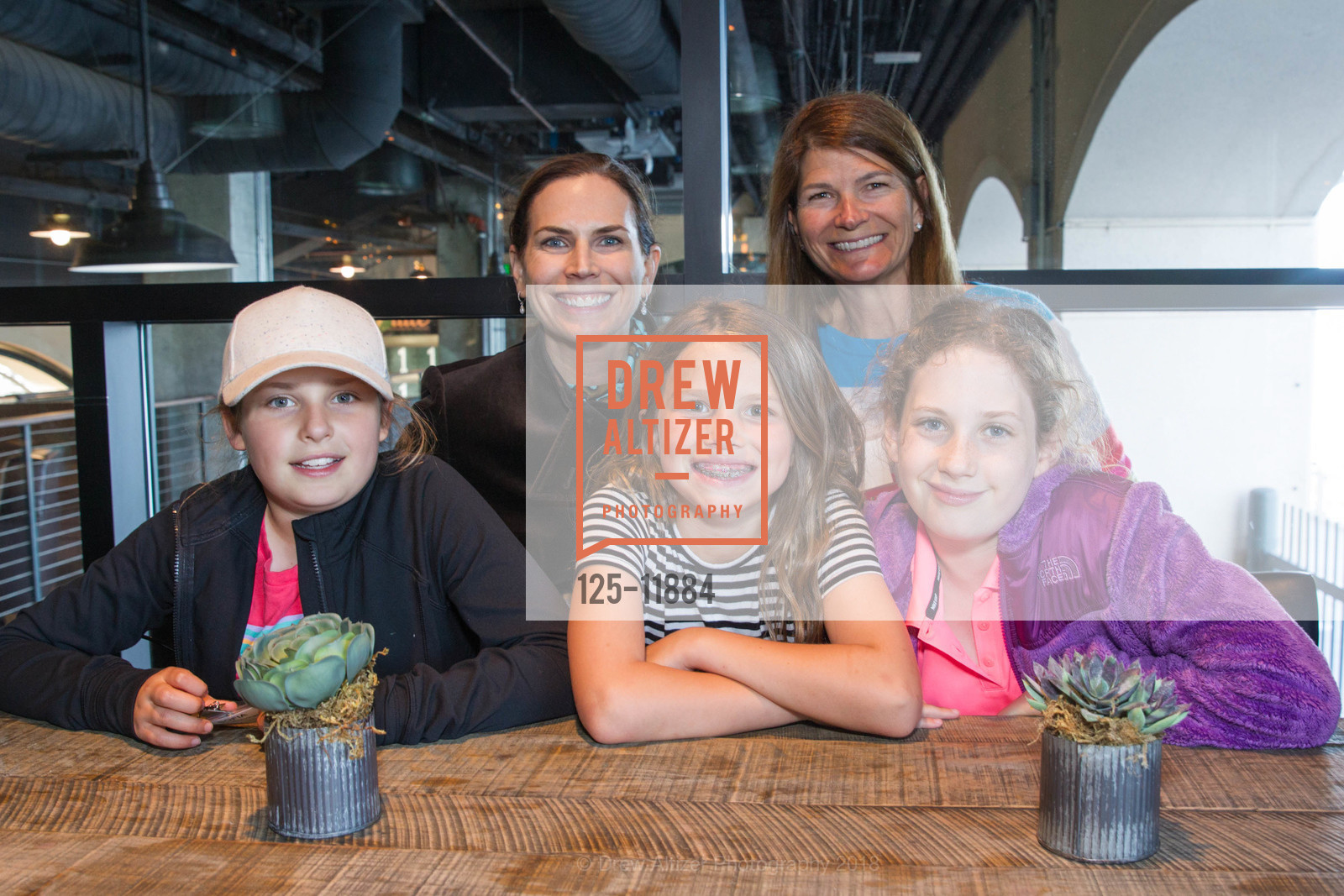 Sofia Rubenstein, Krista Ramonas, Sophie Conte, Martha Ehmann Conte, Ella Rubenstein, Step Up To The Plate for Leadership San Francisco, AT&T Park, May 10th, 2018, Photo #125-11884 Sofia Rubenstein, Krista Ramonas, Sophie Conte, Martha Ehmann Conte, Ella Rubenstein, Photo #125-11884