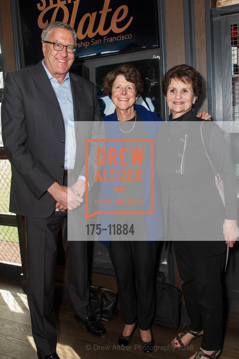 Ed Obuchowski, Wendy Ross, Dianne Easton, Step Up To The Plate for Leadership San Francisco, AT&T Park, May 10th, 2018, Photo #175-11884 Ed Obuchowski, Wendy Ross, Dianne Easton, Photo #175-11884