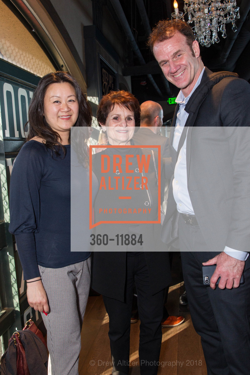 Juliana Choi Sommer, Dianne Easton, Patrick Valentino, Step Up To The Plate for Leadership San Francisco, AT&T Park, May 10th, 2018, Photo #360-11884 Juliana Choi Sommer, Dianne Easton, Patrick Valentino, Photo #360-11884