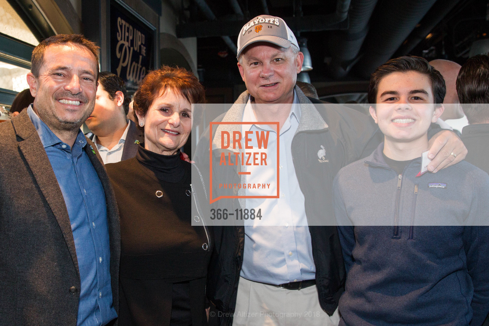 Phil Ginsburg, Dianne Easton, Richard Corriea, Jack Corriea, Step Up To The Plate for Leadership San Francisco, AT&T Park, May 10th, 2018, Photo #366-11884 Phil Ginsburg, Dianne Easton, Richard Corriea, Jack Corriea, Photo #366-11884