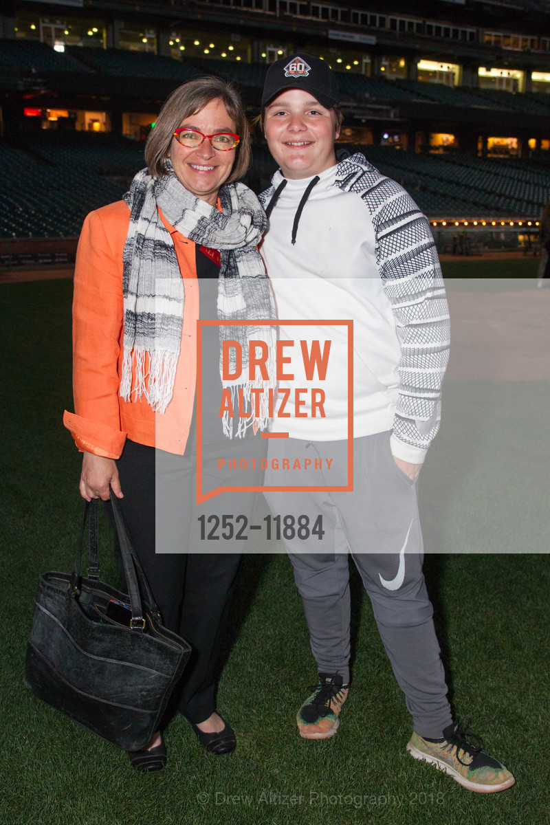 Denise Gammal, Collin Cheung, Step Up To The Plate for Leadership San Francisco, AT&T Park, May 10th, 2018, Photo #1252-11884 Denise Gammal, Collin Cheung, Photo #1252-11884