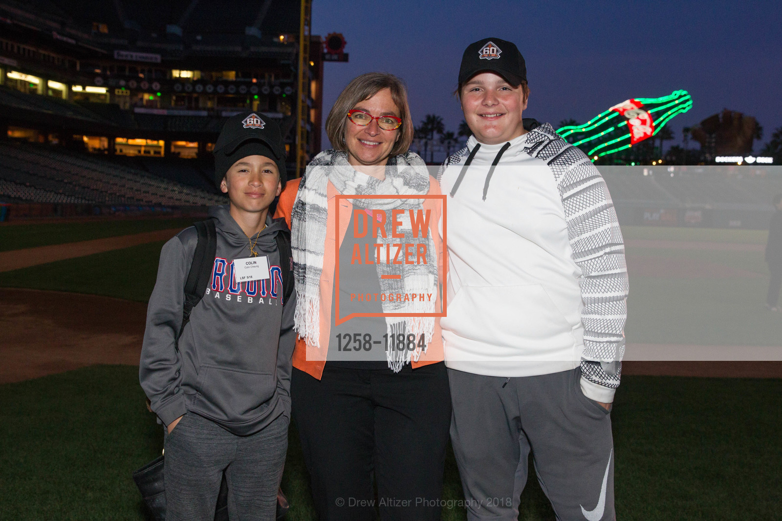 Ian Gammal, Denise Gammal, Collin Cheung, Step Up To The Plate for Leadership San Francisco, AT&T Park, May 10th, 2018, Photo #1258-11884 Ian Gammal, Denise Gammal, Collin Cheung, Photo #1258-11884