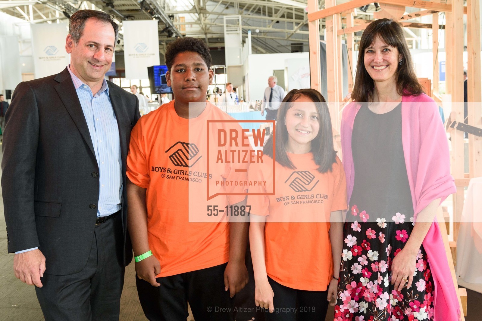 Mitch Cohen, Anthony Fernandez, Tatiana Farias, Susan Cohen, Boys & Girls Clubs of San Francisco Annual Gala, Fort Mason Festival Pavilion. 2 Marina Blvd, San Francisco, CA 94123, May 11th, 2018, Photo #55-11887 Mitch Cohen, Anthony Fernandez, Tatiana Farias, Susan Cohen, Photo #55-11887
