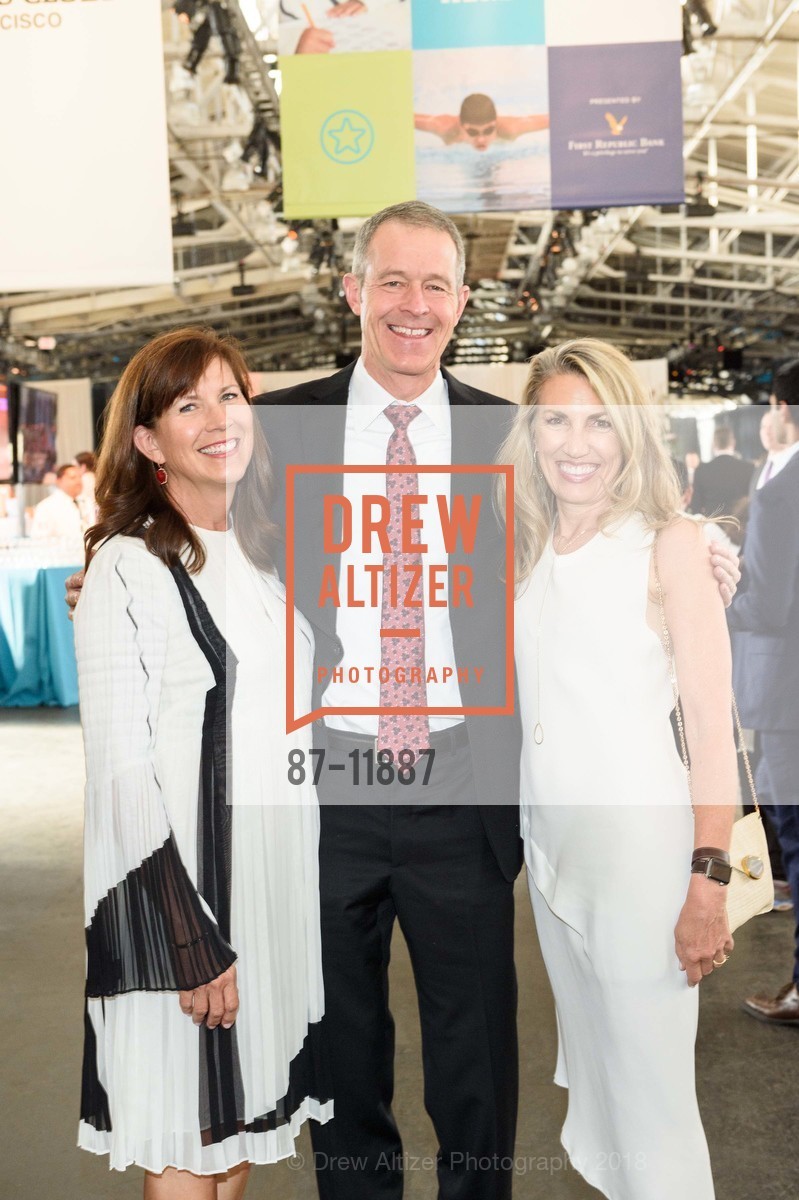Melissa Williams, Jeff Williams, Catherine Clifford, Boys & Girls Clubs of San Francisco Annual Gala, Fort Mason Festival Pavilion. 2 Marina Blvd, San Francisco, CA 94123, May 11th, 2018, Photo #87-11887 Melissa Williams, Jeff Williams, Catherine Clifford, Photo #87-11887