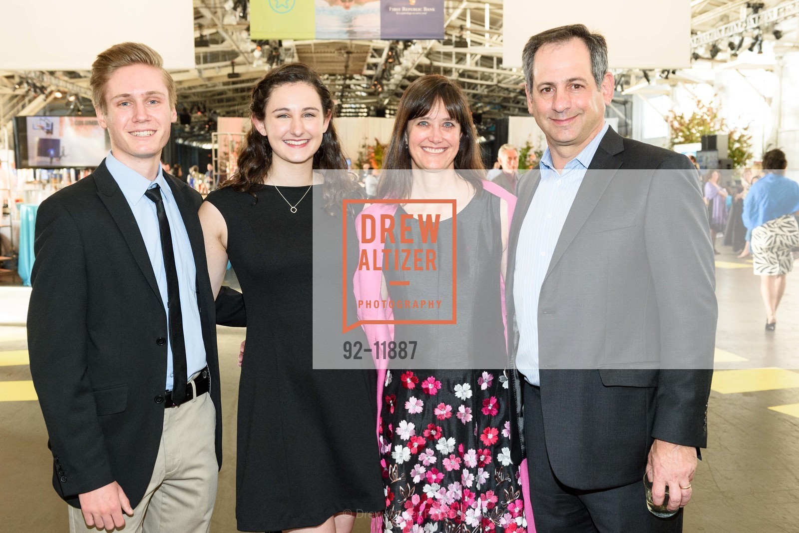 Christopher Cohen, Rebecca Cohen, Susan Cohen, Mitch Cohen, Boys & Girls Clubs of San Francisco Annual Gala, Fort Mason Festival Pavilion. 2 Marina Blvd, San Francisco, CA 94123, May 11th, 2018, Photo #92-11887 Christopher Cohen, Rebecca Cohen, Susan Cohen, Mitch Cohen, Photo #92-11887
