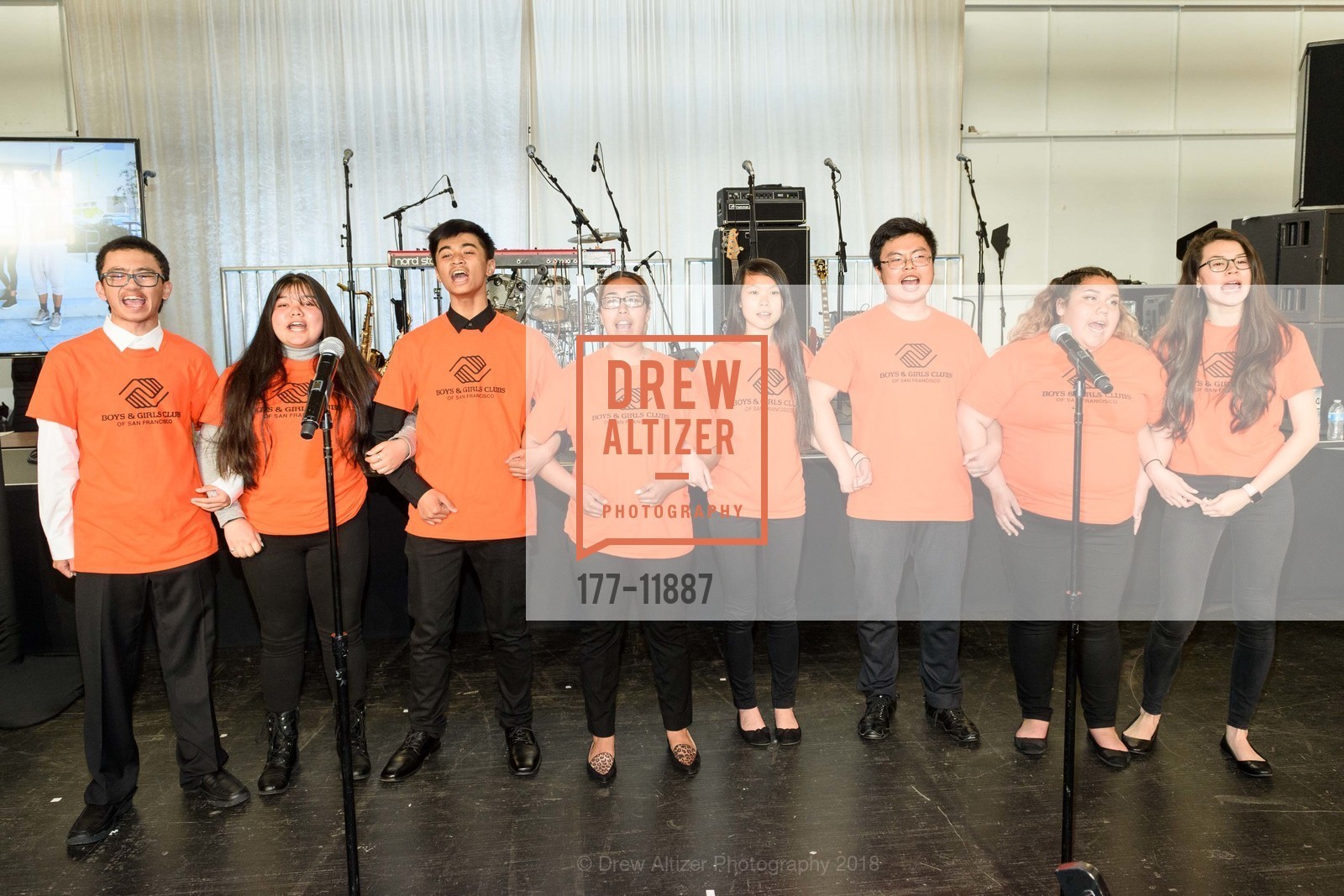 Kenny Vuong, Ayaska Raut, David Ruiz, Katya Rodriguez, Ellen Lao, Charlie Nguyen, Maria Rodriguez, Boys & Girls Clubs of San Francisco Annual Gala, Fort Mason Festival Pavilion. 2 Marina Blvd, San Francisco, CA 94123, May 11th, 2018, Photo #177-11887 Kenny Vuong, Ayaska Raut, David Ruiz, Katya Rodriguez, Ellen Lao, Charlie Nguyen, Maria Rodriguez, Photo #177-11887