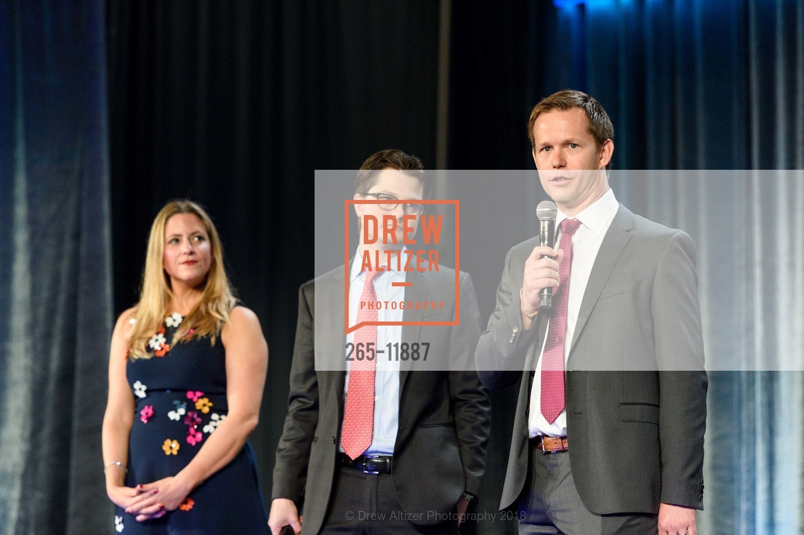 Thayer Meicler, Michael Neruda, Brandon Boze, Boys & Girls Clubs of San Francisco Annual Gala, Fort Mason Festival Pavilion. 2 Marina Blvd, San Francisco, CA 94123, May 11th, 2018, Photo #265-11887 Thayer Meicler, Michael Neruda, Brandon Boze, Photo #265-11887