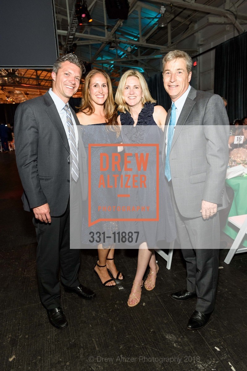 JT Stephens, Sarah Stephens, Barbie Callander, Bruce Callander, Boys & Girls Clubs of San Francisco Annual Gala, Fort Mason Festival Pavilion. 2 Marina Blvd, San Francisco, CA 94123, May 11th, 2018, Photo #331-11887 JT Stephens, Sarah Stephens, Barbie Callander, Bruce Callander, Photo #331-11887