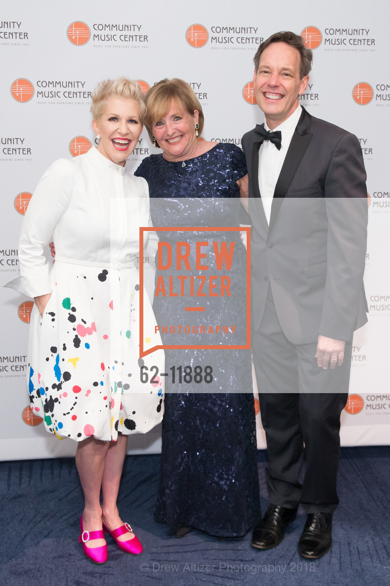 Joyce DiDonato, Frederica von Stade, Jake Heggie, Community Music Center Gala 2018: A Salute to the Joy of Making Music, Four Season Hotel. 52 Chenery 757 Market St, San Francisco, CA 94103, May 12th, 2018, Photo #62-11888 Joyce DiDonato, Frederica von Stade, Jake Heggie, Photo #62-11888