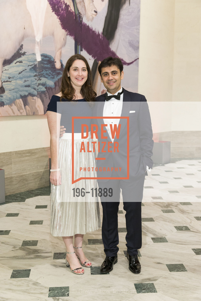 Julia Allen, Vikram Arora, ArtPoint Gala: The Seduction, Legion of Honor Museum. 100 34th Ave, San Francisco, CA 94121, May 12th, 2018, Photo #196-11889 Julia Allen, Vikram Arora, Photo #196-11889