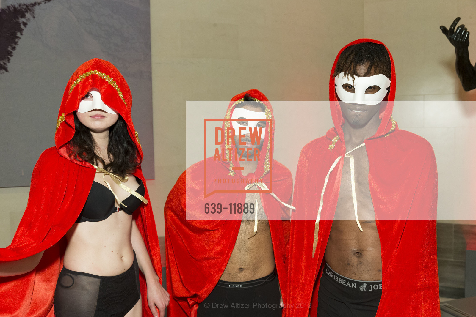 Michelle Kalo, Anish Chandramouli, Machan Dephas, ArtPoint Gala: The Seduction, Legion of Honor Museum. 100 34th Ave, San Francisco, CA 94121, May 12th, 2018, Photo #639-11889 Michelle Kalo, Anish Chandramouli, Machan Dephas, Photo #639-11889