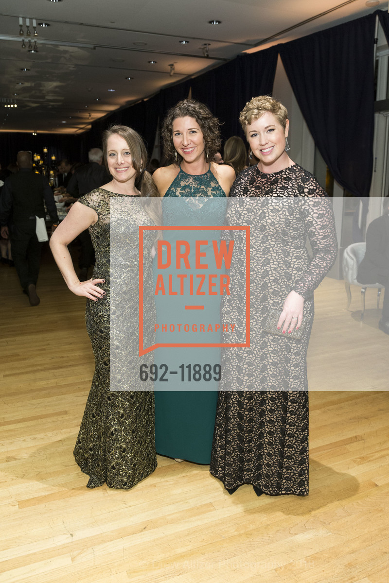 Ashley Balmanno, Hilary McQuaide, Sarah Lee, ArtPoint Gala: The Seduction, Legion of Honor Museum. 100 34th Ave, San Francisco, CA 94121, May 12th, 2018, Photo #692-11889 Ashley Balmanno, Hilary McQuaide, Sarah Lee, Photo #692-11889
