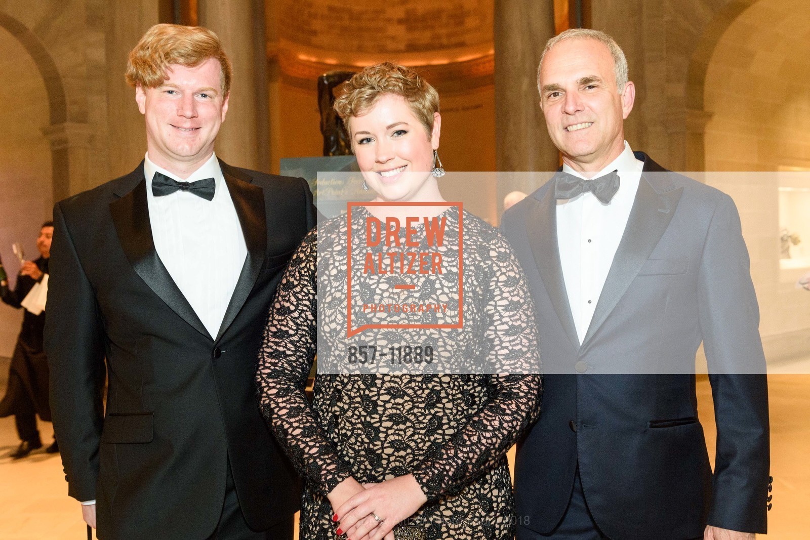 Brandon Brodjeski, Sarah Lee, Steve Luppino, ArtPoint Gala: The Seduction, Legion of Honor Museum. 100 34th Ave, San Francisco, CA 94121, May 12th, 2018, Photo #857-11889 Brandon Brodjeski, Sarah Lee, Steve Luppino, Photo #857-11889