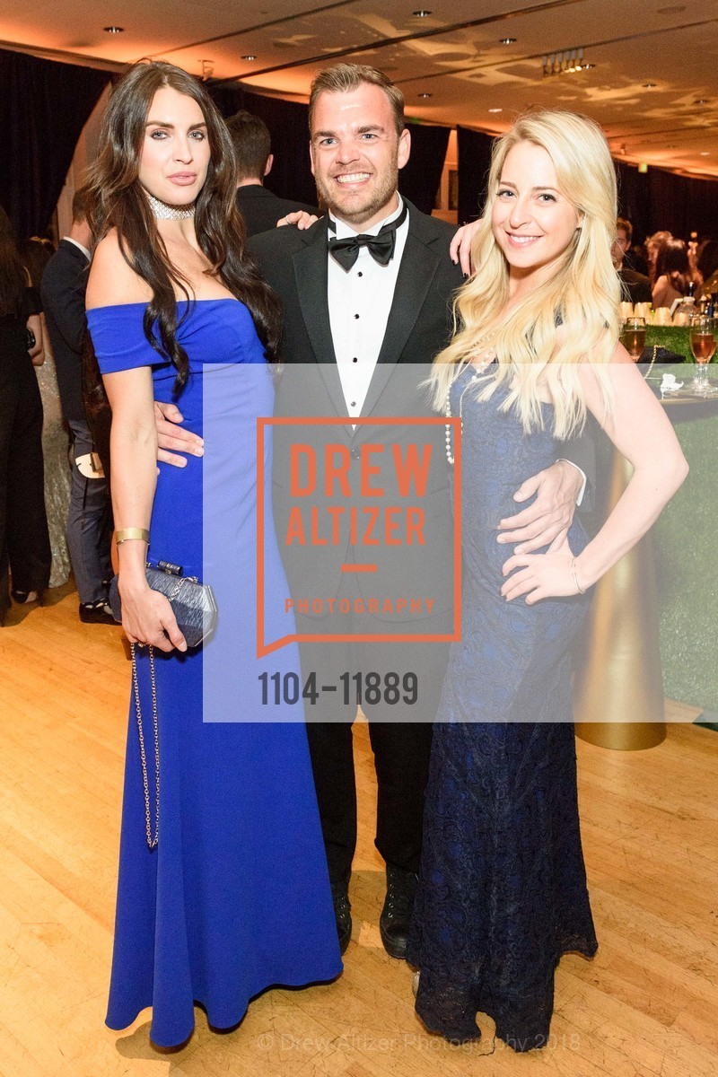 Ashlyn Rogers, Jonathan Paul, Stefany Flegal, ArtPoint Gala: The Seduction, Legion of Honor Museum. 100 34th Ave, San Francisco, CA 94121, May 12th, 2018, Photo #1104-11889 Ashlyn Rogers, Jonathan Paul, Stefany Flegal, Photo #1104-11889