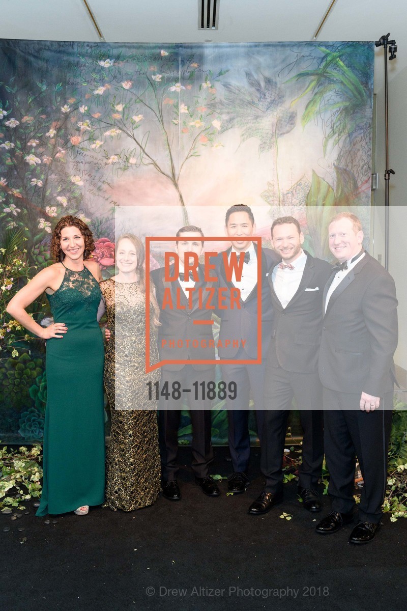 Hilary McQuaide, Ashley Balmanno, Phil Balmanno, Jamie Tran, Roy Scheer, ArtPoint Gala: The Seduction, Legion of Honor Museum. 100 34th Ave, San Francisco, CA 94121, May 12th, 2018, Photo #1148-11889 Hilary McQuaide, Ashley Balmanno, Phil Balmanno, Jamie Tran, Roy Scheer, Photo #1148-11889