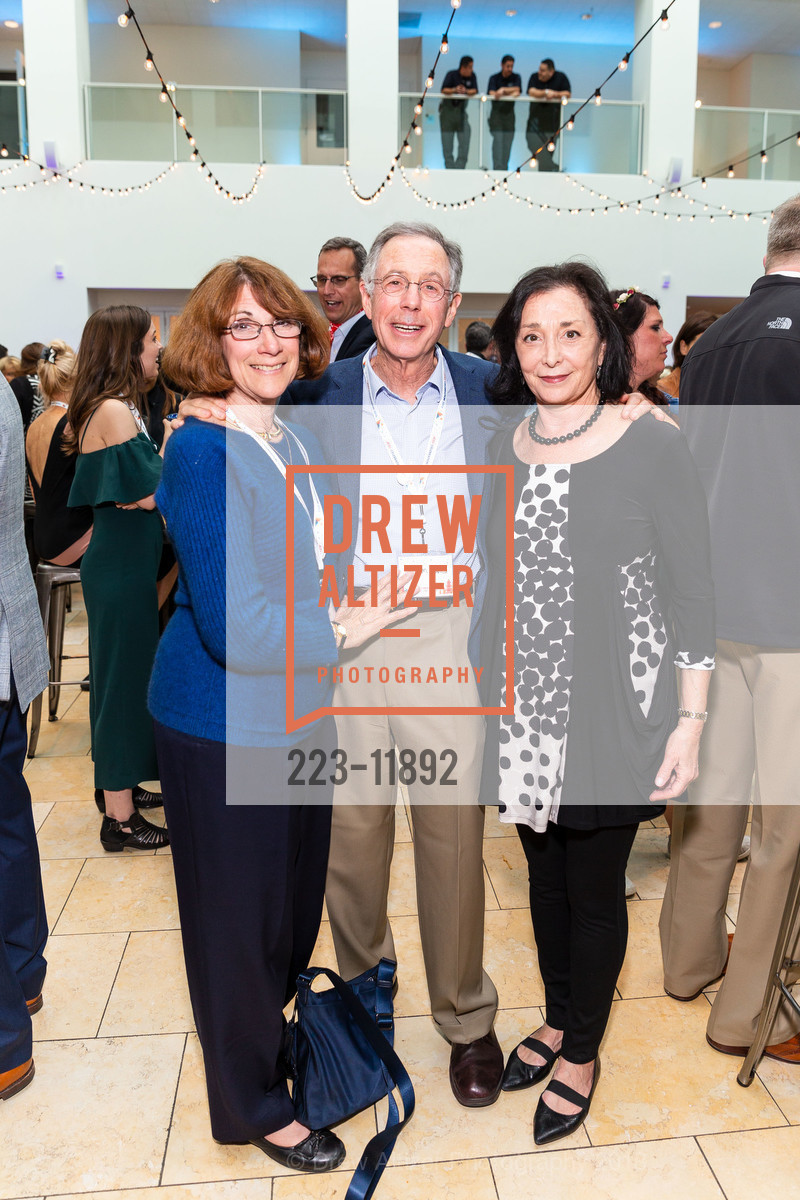 Jim Davis, Claire Davis, Marsha Rosenbaum, Under the Stars - JCCSF Celebration 2018, JCCSF. 3200 California Street, May 10th, 2018, Photo #223-11892 Jim Davis, Claire Davis, Marsha Rosenbaum, Photo #223-11892