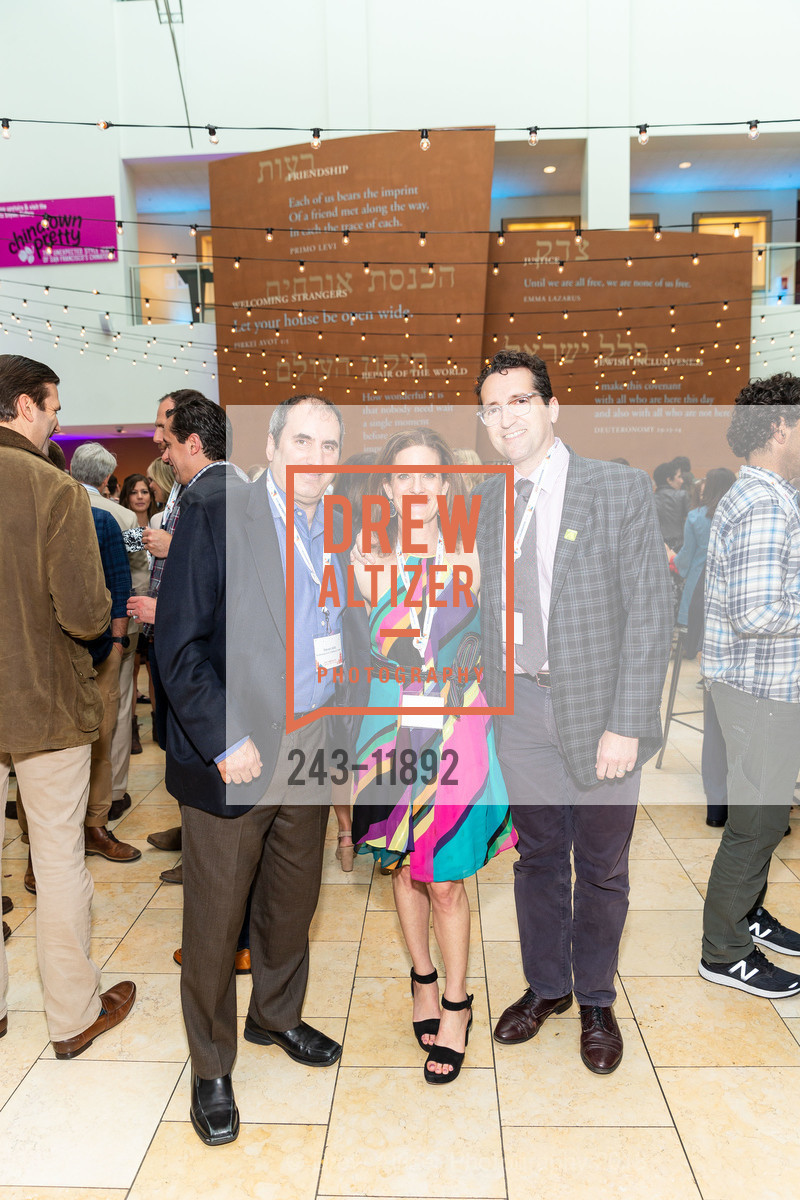 Steve Katz, Allison Abta, Ron Abta, Under the Stars - JCCSF Celebration 2018, JCCSF. 3200 California Street, May 10th, 2018, Photo #243-11892 Steve Katz, Allison Abta, Ron Abta, Photo #243-11892