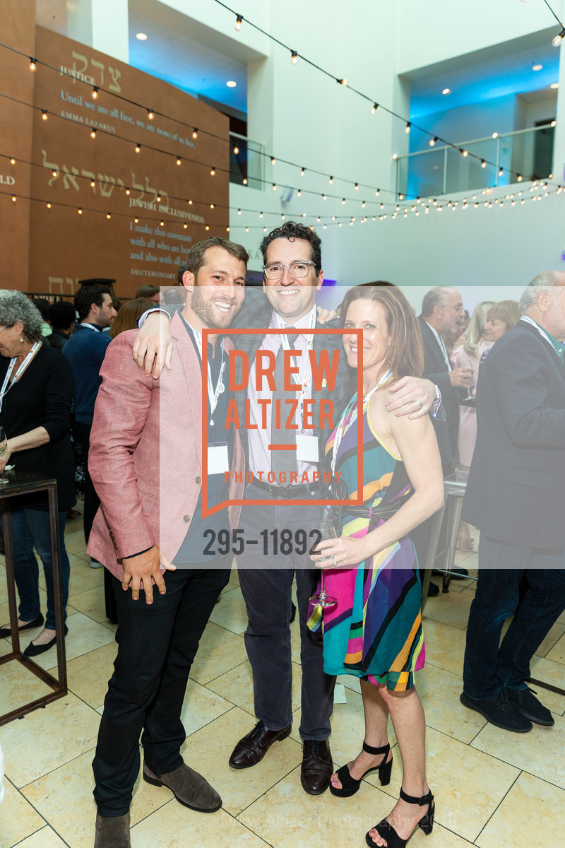 Benjie Friend, Ron Abta, Allison Abta, Under the Stars - JCCSF Celebration 2018, JCCSF. 3200 California Street, May 10th, 2018, Photo #295-11892 Benjie Friend, Ron Abta, Allison Abta, Photo #295-11892