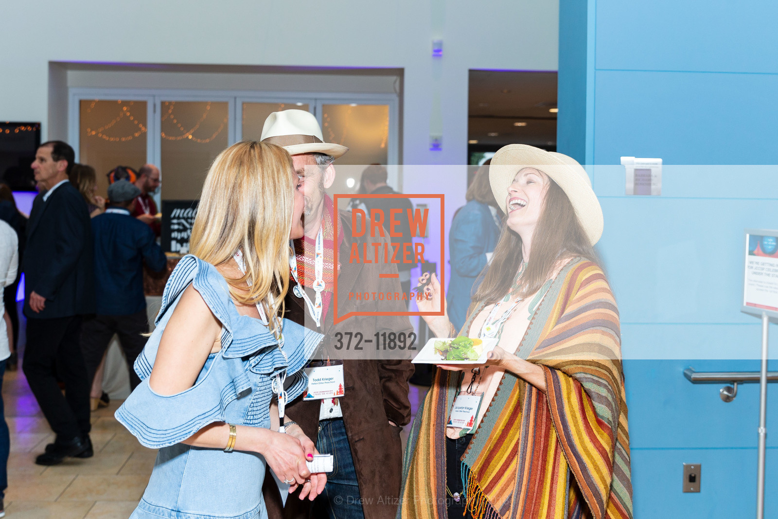 Randi Saffian, Todd Krieger, Jacquelyn Krieger, Under the Stars - JCCSF Celebration 2018, JCCSF. 3200 California Street, May 10th, 2018, Photo #372-11892 Randi Saffian, Todd Krieger, Jacquelyn Krieger, Photo #372-11892