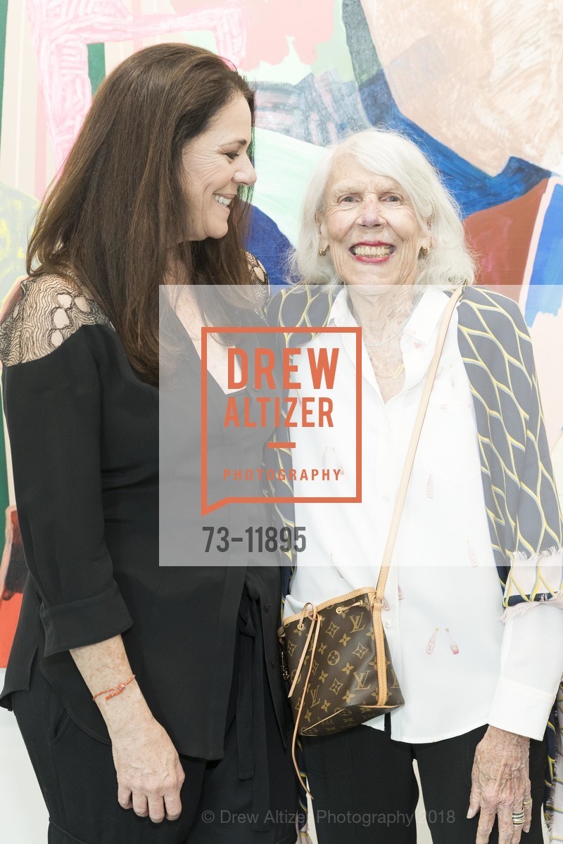 Kimberly Karp, Charlotte Karp, San Francisco Art Institute Hosts Artist's Reception for Kehinde Wiley, SFAI Fort Mason Campus. Pier 2, Fort Mason, May 13th, 2018, Photo #73-11895 Kimberly Karp, Charlotte Karp, Photo #73-11895