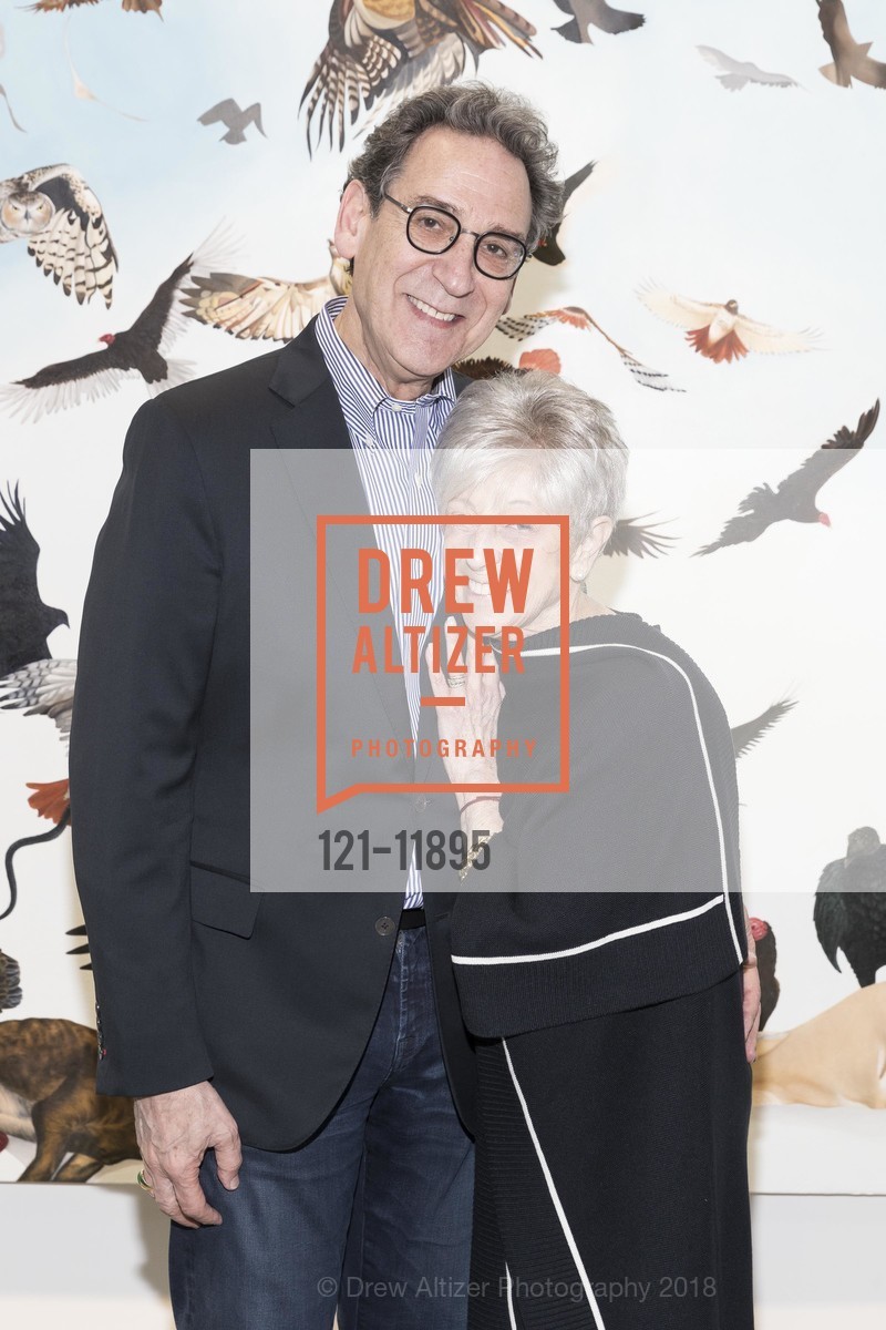 Fred Levin, Nancy Livingston, San Francisco Art Institute Hosts Artist's Reception for Kehinde Wiley, Multiple, November 17th, 2019, Photo #121-11895 Fred Levin, Nancy Livingston, Photo #121-11895