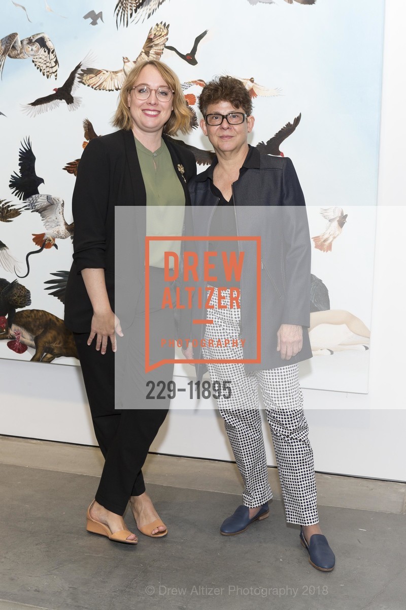 Katie Hood Morgan, Maria Elena Gonzales, San Francisco Art Institute Hosts Artist's Reception for Kehinde Wiley, SFAI Fort Mason Campus. Pier 2, Fort Mason, May 13th, 2018, Photo #229-11895 Katie Hood Morgan, Maria Elena Gonzales, Photo #229-11895